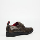 MAzerata Ilario 4 Faux Wax Shoe - Grey footwear Mazerata