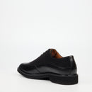 Mazerata Ilario 5 Faux Wax / Faux Sude Shoe - Black footwear Mazerata