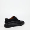 Mazerata Ilario 5 Faux Wax / Faux Sude Shoe - Black footwear Mazerata