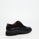 Mazerata Ilario 5 Faux Wax / Faux Sude Shoe - Black footwear Mazerata