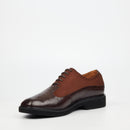 Mazerata Ilario 5 Faux Wax / Faux Suede Shoe - Chocolate footwear Mazerata