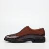 Mazerata Ilario 5 Faux Wax / Faux Suede Shoe - Chocolate footwear Mazerata