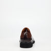 Mazerata Ilario 5 Faux Wax / Faux Suede Shoe - Chocolate footwear Mazerata