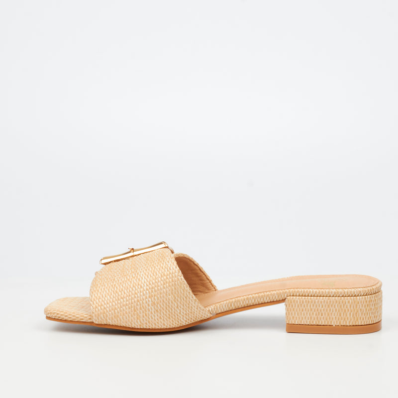 Butterfly Feet Ilene 1 Heel - Beige