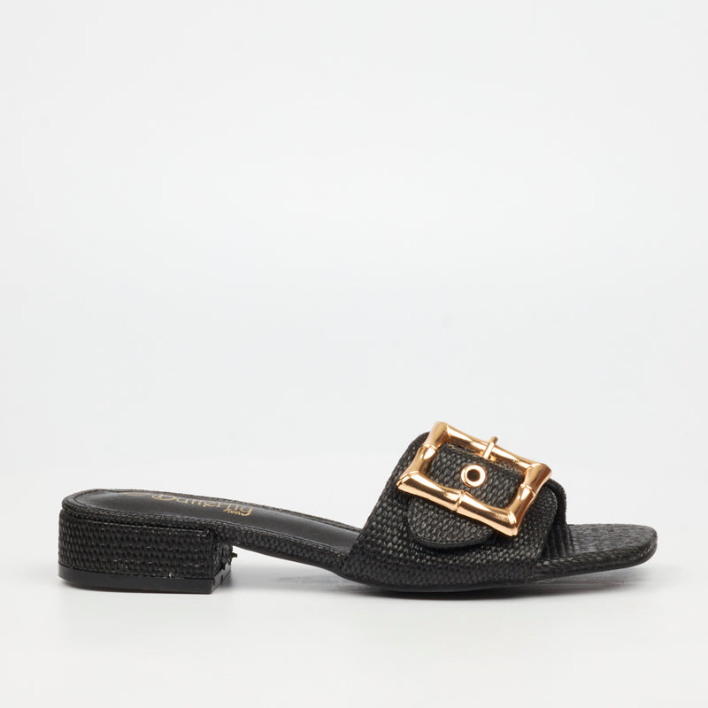 Butterfly Feet Ilene 1 Heel - Black