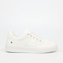 Miss Black Illy 1 Sneakers Faux Leather / Faux Suede – White