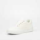 Miss Black Illy 1 Sneakers Faux Leather / Faux Suede – White