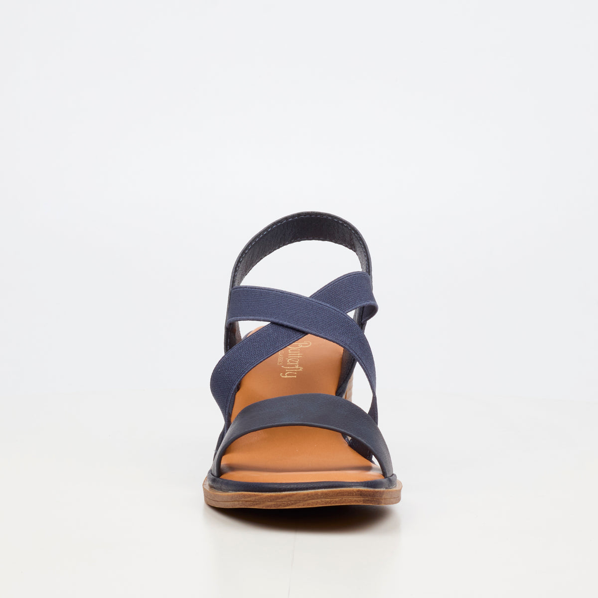 Butterfly Classics Imelda 1  Low Heels -Navy
