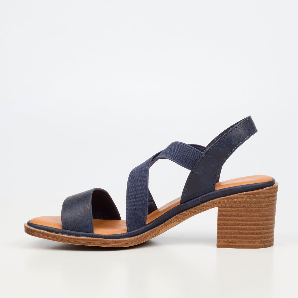 Butterfly Classics Imelda 1  Low Heels -Navy