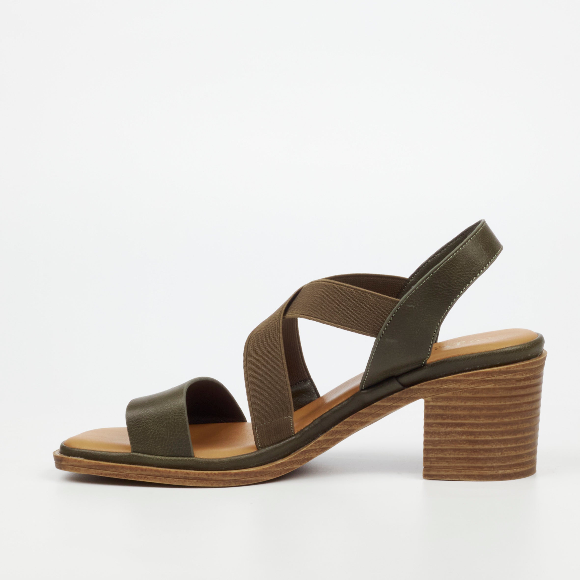 Butterfly Classics Imelda 1 Heel - Olive footwear Butterfly Classics