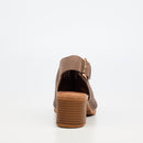 Butterfly Feet Indra 1 Heel - Chocolate