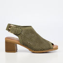 Butterfly Feet Indra 1 Heel - Olive