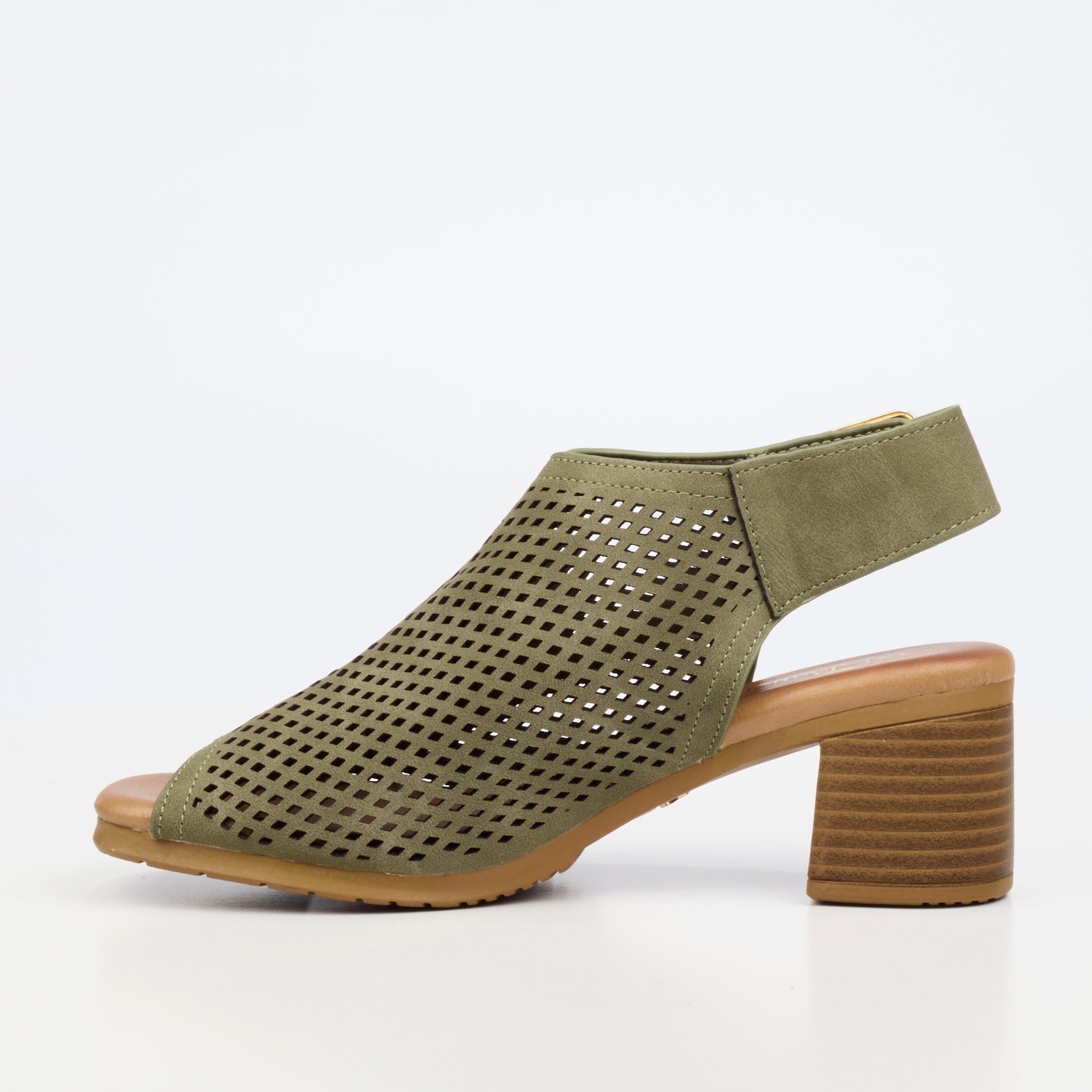 Butterfly Feet Indra 1 Heel - Olive footwear Butterfly Feet