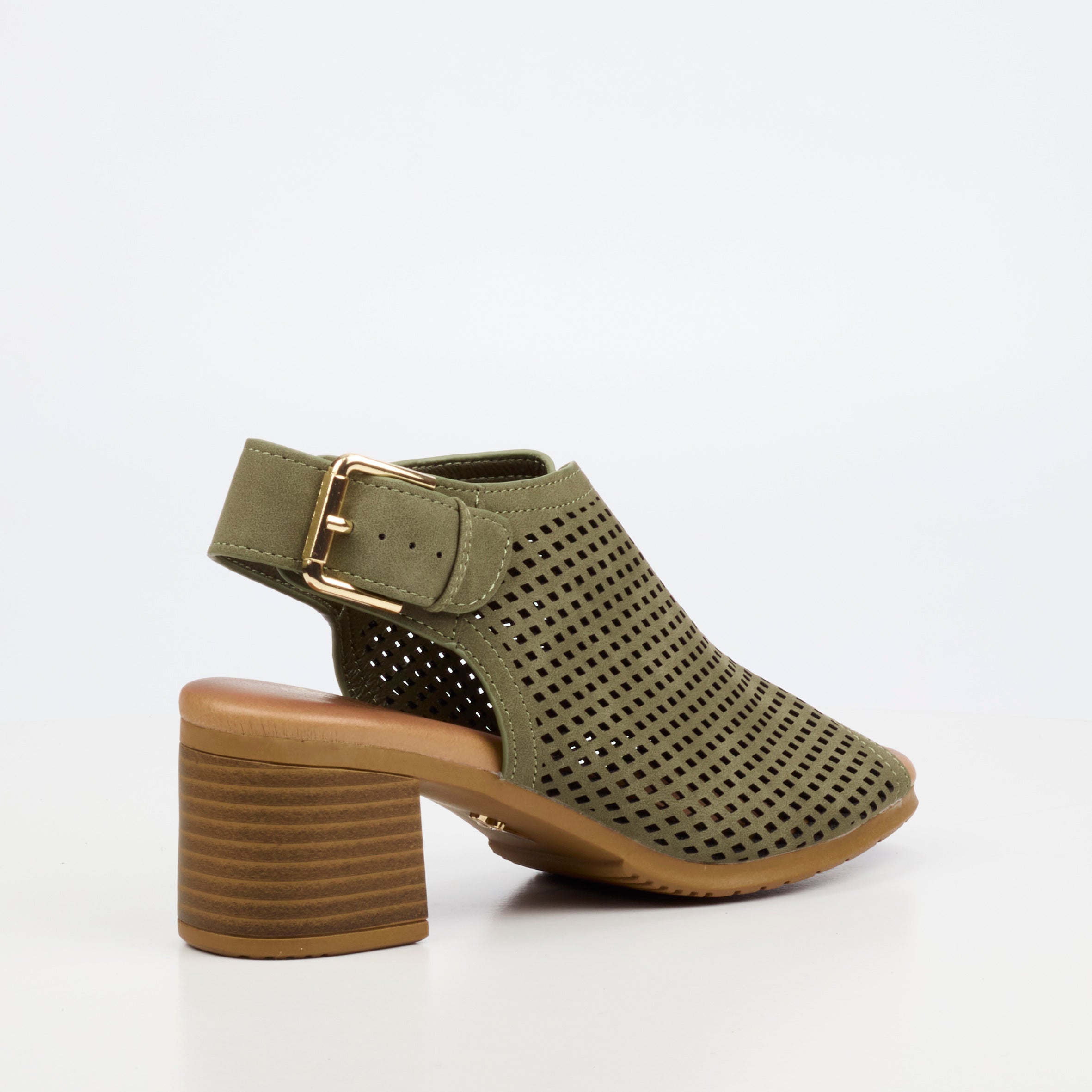 Butterfly Feet Indra 1 Heel - Olive footwear Butterfly Feet