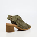 Butterfly Feet Indra 1 Heel - Olive