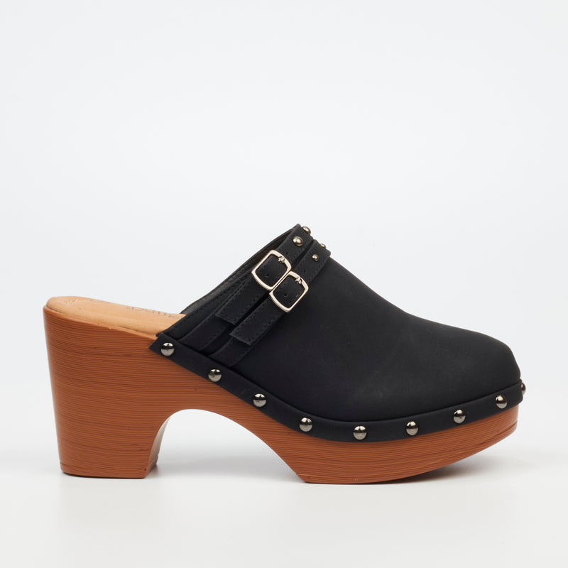 Butterfly Feet Inga 1 Heel - Black footwear Butterfly Feet