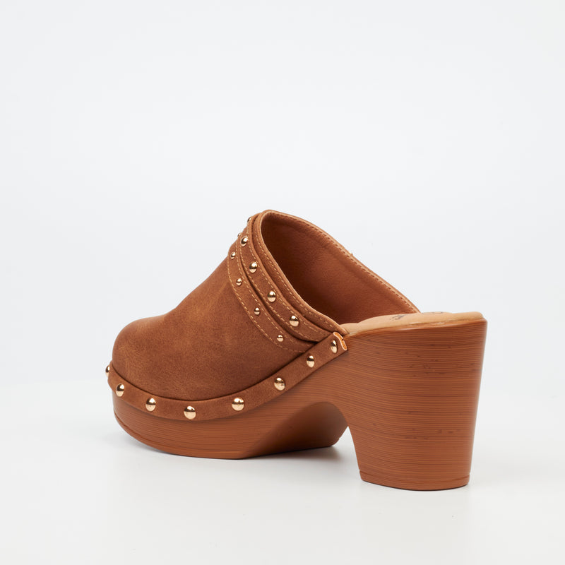 Butterfly Feet Inga 1 Heel - Tan footwear Butterfly Feet