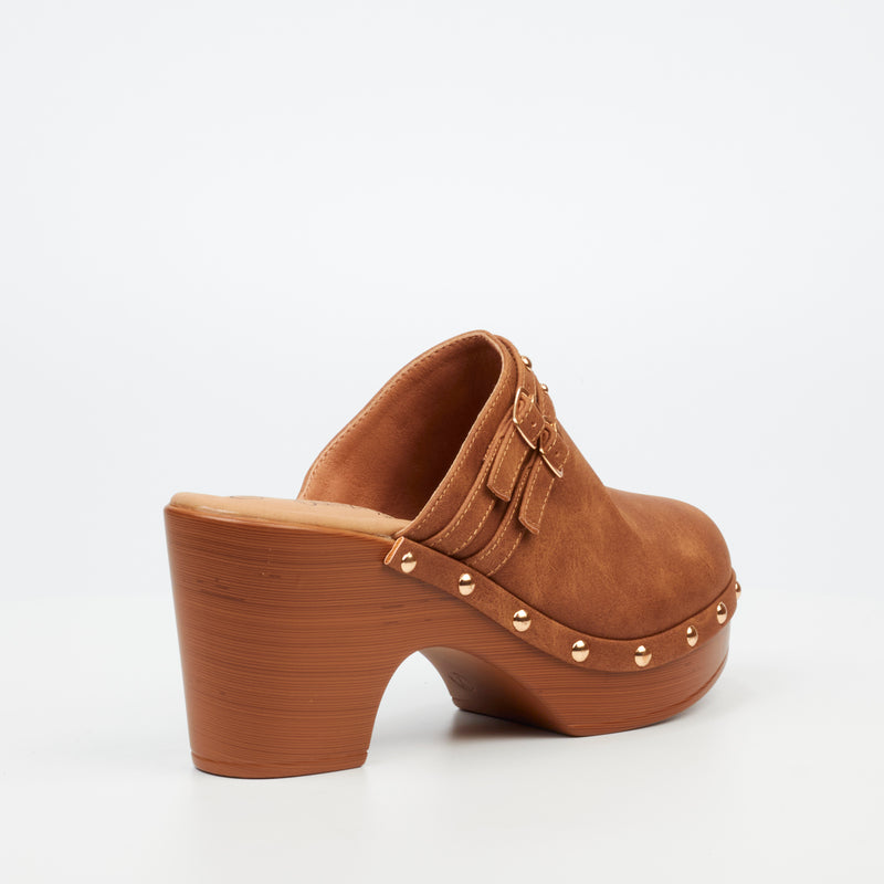 Butterfly Feet Inga 1 Heel - Tan footwear Butterfly Feet