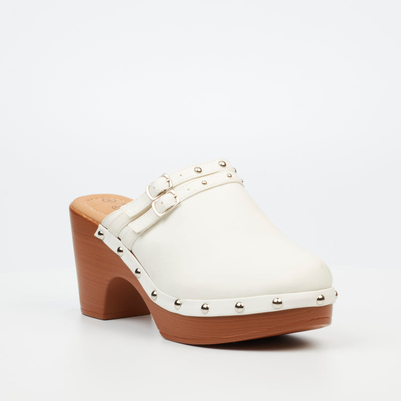 Butterfly Feet Inga 1 Heel - White footwear Butterfly Feet