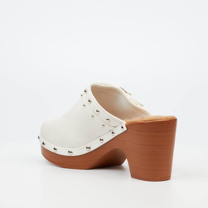 Butterfly Feet Inga 1 Heel - White footwear Butterfly Feet