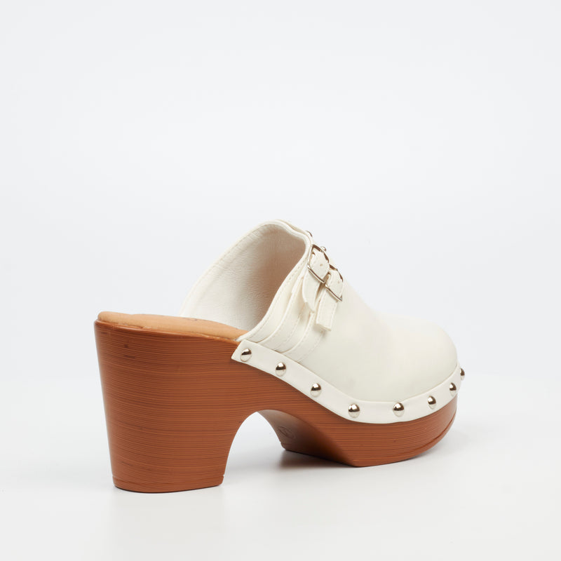 Butterfly Feet Inga 1 Heel - White footwear Butterfly Feet