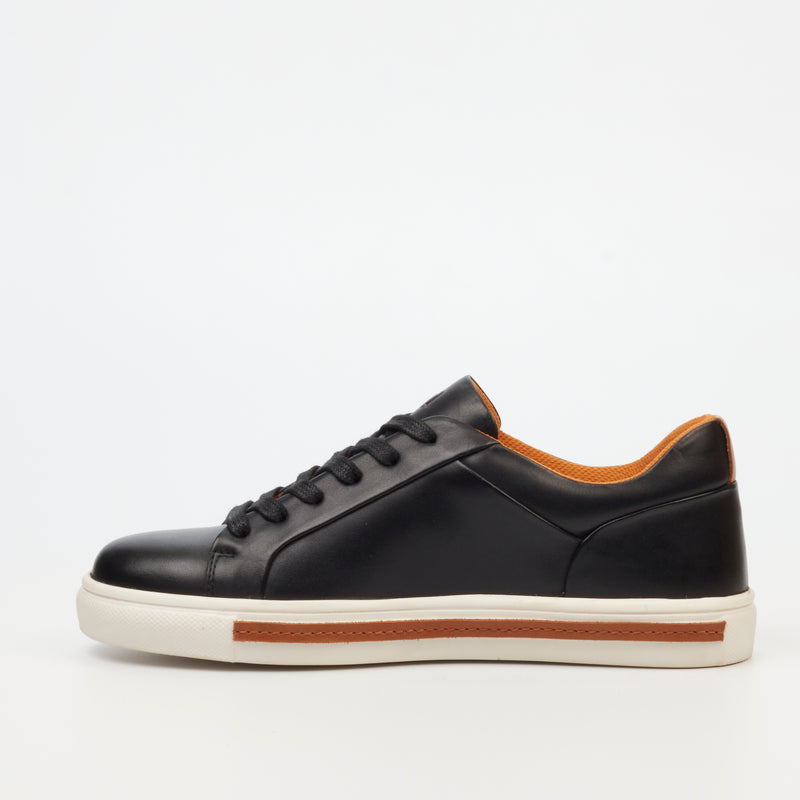 Nicci Tyler Isla 1 Handcrafted Leather Sneaker - Black footwear Nicci Tyler   