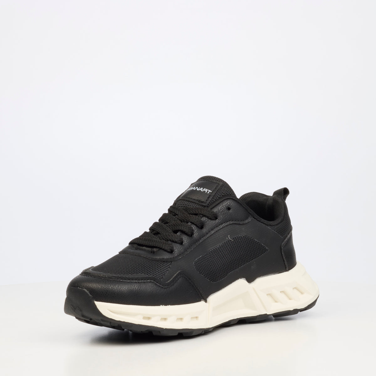 Urbanart Isle 2 Faux Nubuck / Mesh Sneakers - Black