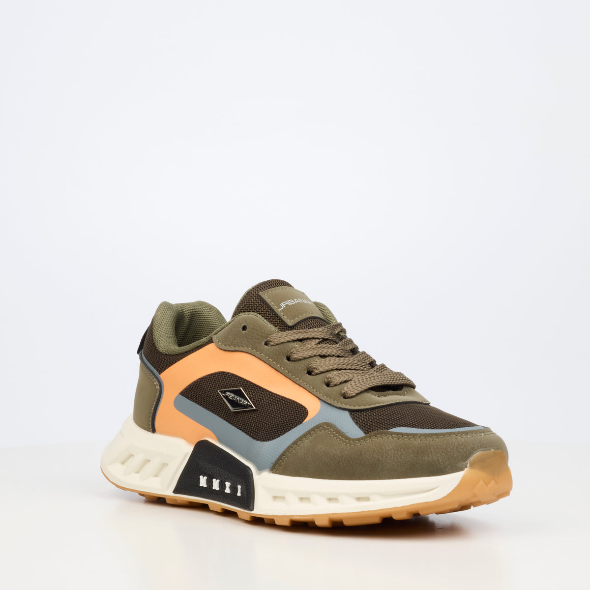 Urbanart Isle 2 Faux Nubuck / Mesh Sneakers - Olive
