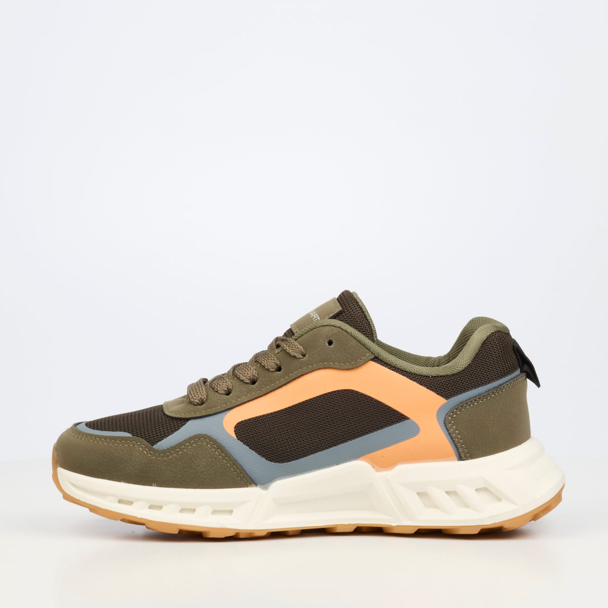 Urbanart Isle 2 Faux Nubuck / Mesh Sneakers - Olive