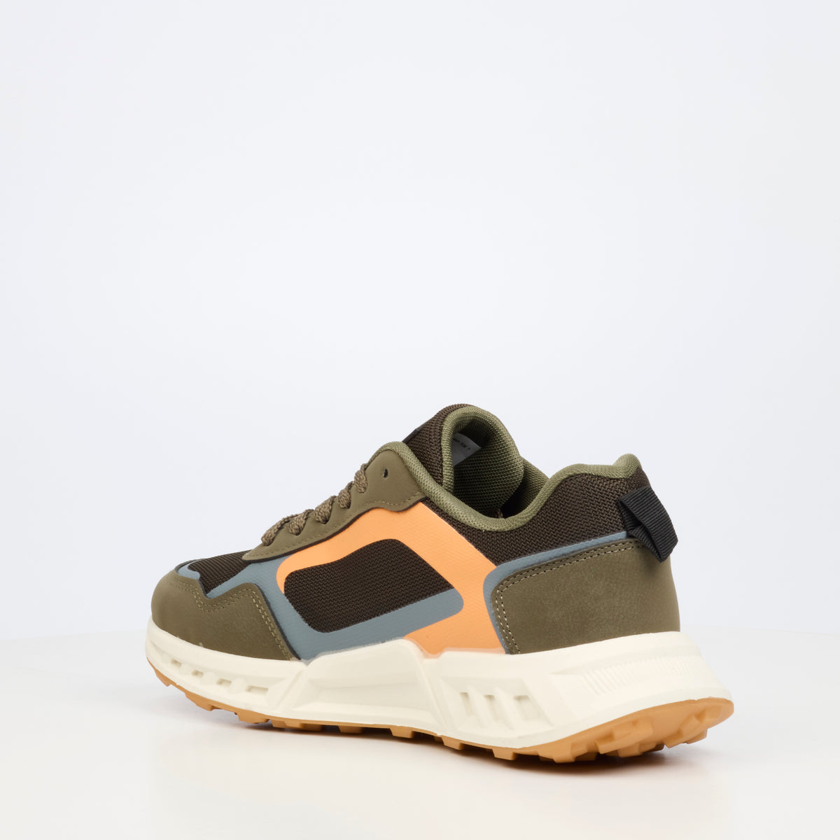 Urbanart Isle 2 Faux Nubuck / Mesh Sneakers - Olive