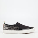 Mazerata Ivano 1 Canvas Shoe - Black footwear Mazerata