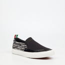 Mazerata Ivano 1 Canvas Shoe - Black footwear Mazerata