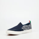 Mazerata Ivano 1 Canvas Shoe - Navy footwear Mazerata