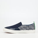 Mazerata Ivano 1 Canvas Shoe - Navy footwear Mazerata