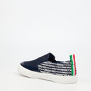 Mazerata Ivano 1 Canvas Shoe - Navy footwear Mazerata