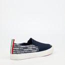 Mazerata Ivano 1 Canvas Shoe - Navy footwear Mazerata