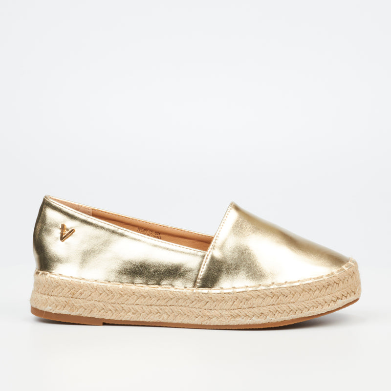 Viabeach Ivory 15 Pump - Gold footwear Viabeach   