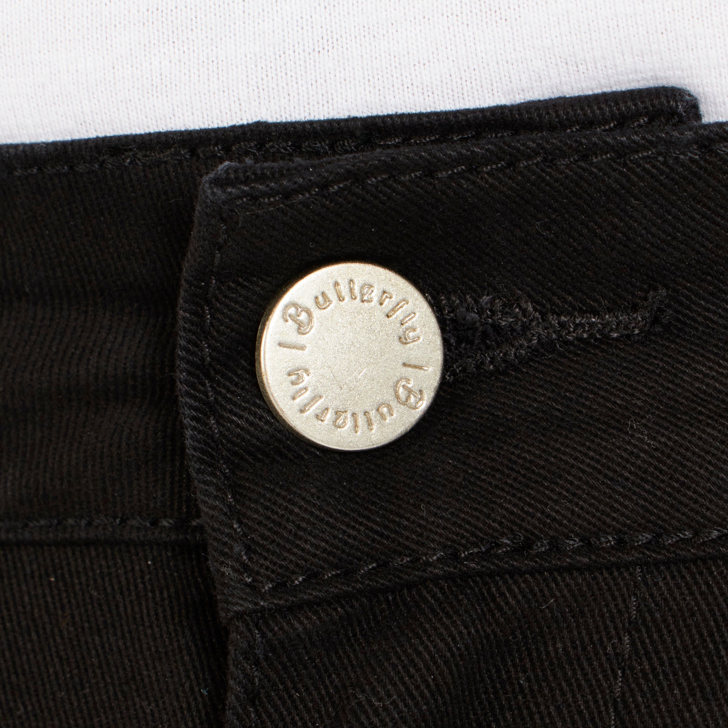 Butterfly Feet Izara 1 Jeans - Black apparel Butterfly Feet