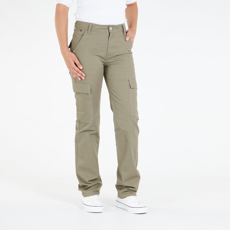 Butterfly Feet Izara 1 Jeans - Olive apparel Butterfly Feet   