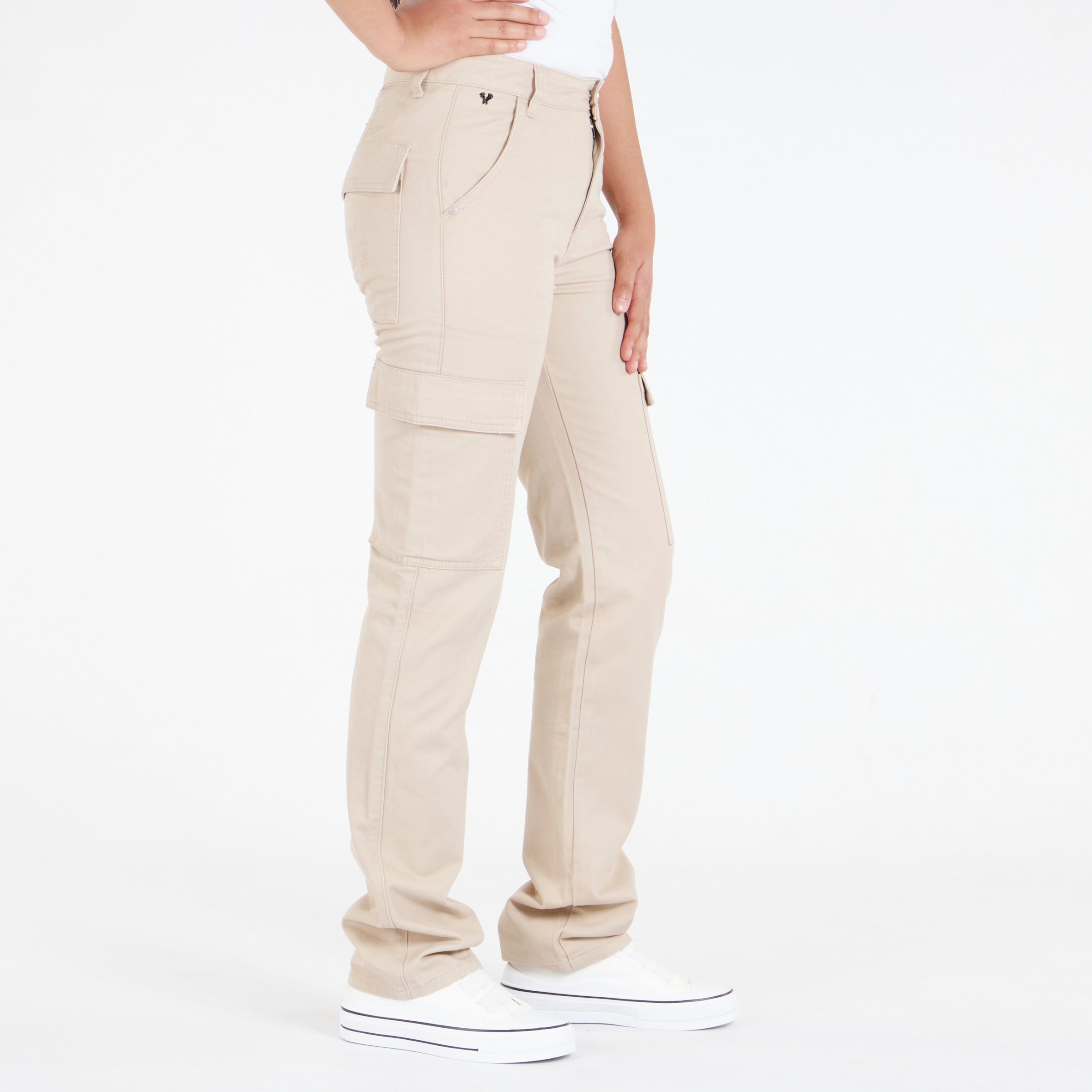 Butterfly Feet Izara 1 Jeans - Stone apparel Butterfly Feet