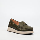 Butterfly Feet Jaime 3 Shoe - Olive footwear Butterfly Feet