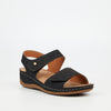 Butterfly Classics Janine 1 Wedge - Black footwear Butterfly Classics