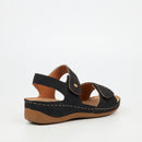 Butterfly Classics Janine 1 Wedge - Black