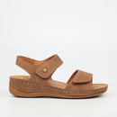 Butterfly Classics Janine 1 Wedge - Taupe