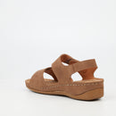 Butterfly Classics Janine 1 Wedge - Taupe