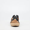 Miss Black Jayda 10 Wedge - Black footwear Miss Black