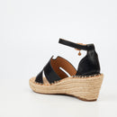 Miss Black Jayda 11 Wedge - Black