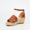 MIss Black Jayda 11 Wedge - Tan