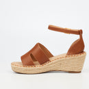 MIss Black Jayda 11 Wedge - Tan