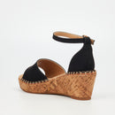 Miss Black Jayda 5 Wedge - Black footwear Miss Black